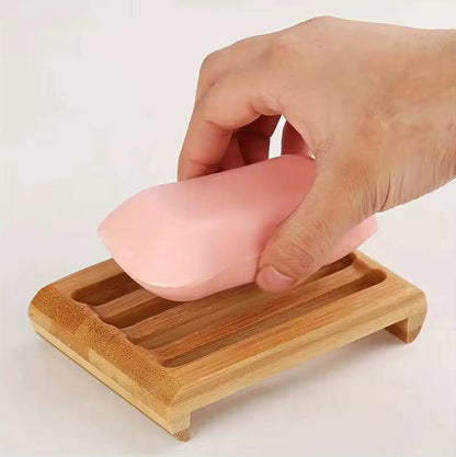 Bamboo soap dish /  soap holder