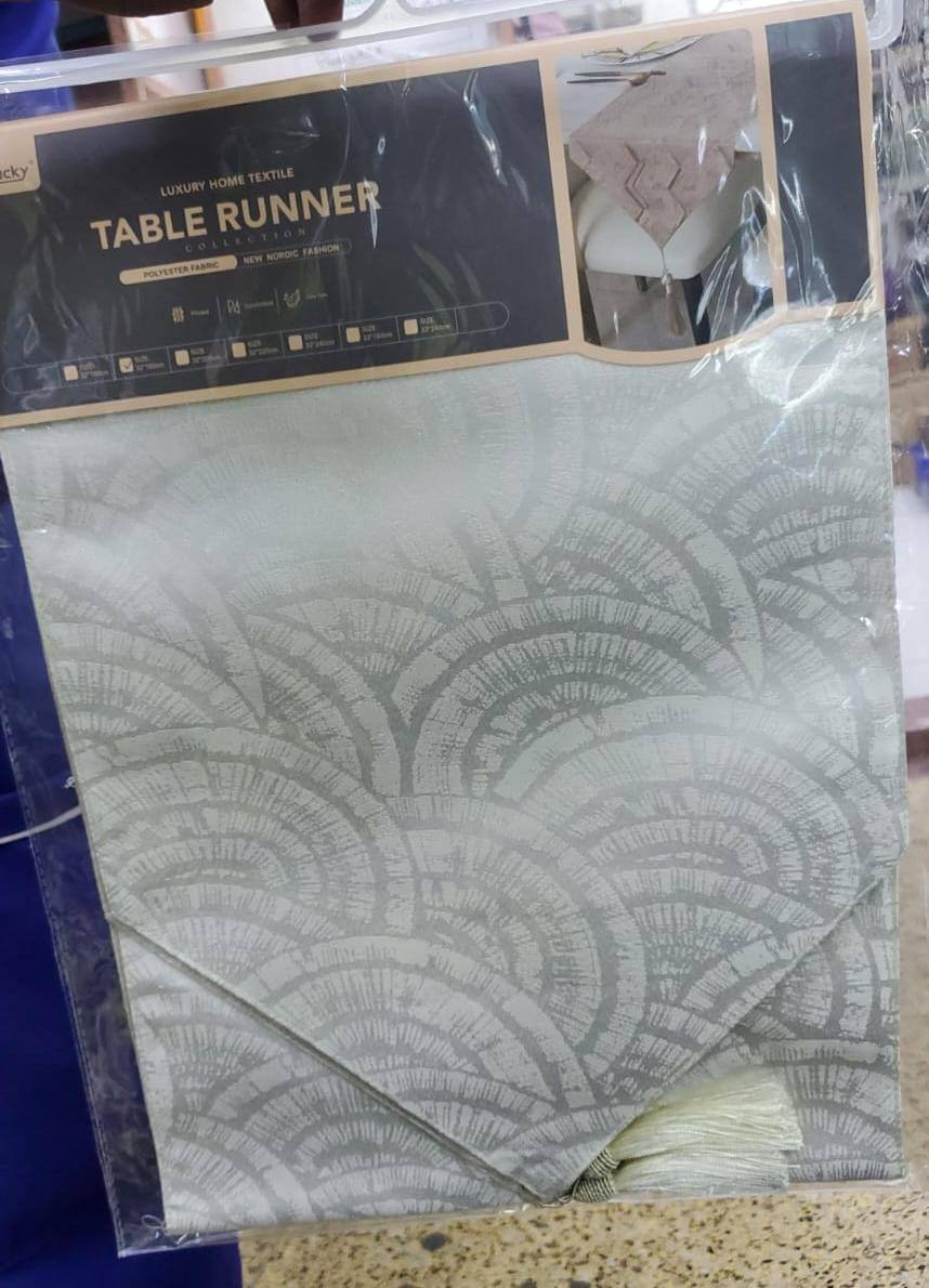 Simple elegant rectangular table runners