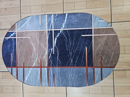 OVAL BATHROOM MATS