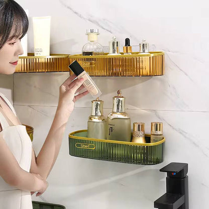Elegant Aclyric fancy Bathroom shelf