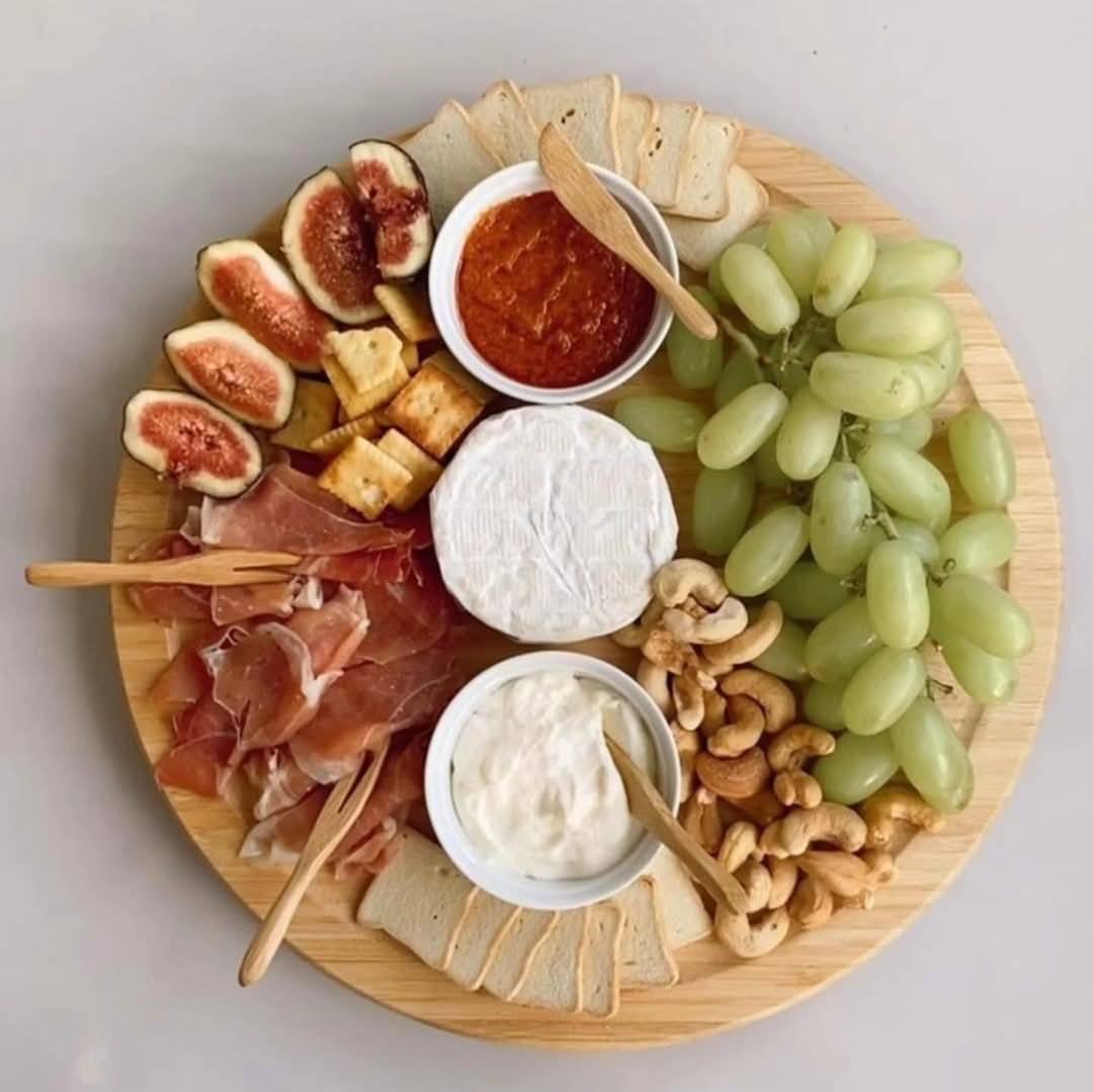 Single layer Bamboo rotating spice rack/Lazy Susan