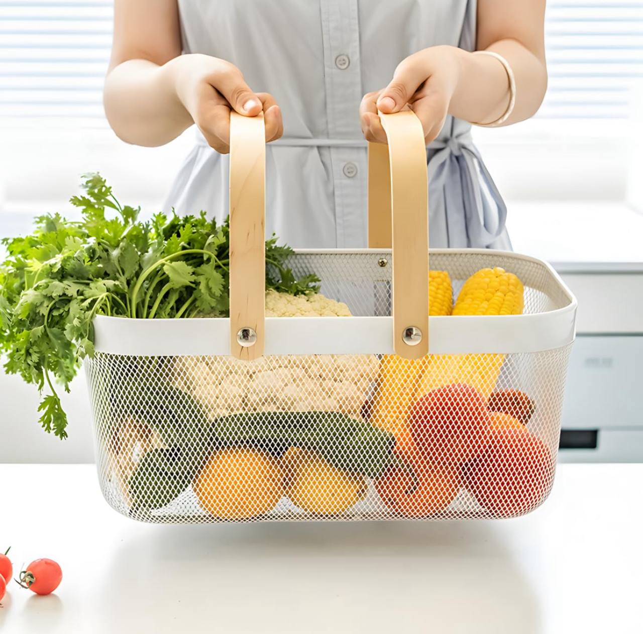pantry Storage /fruit basket with handles