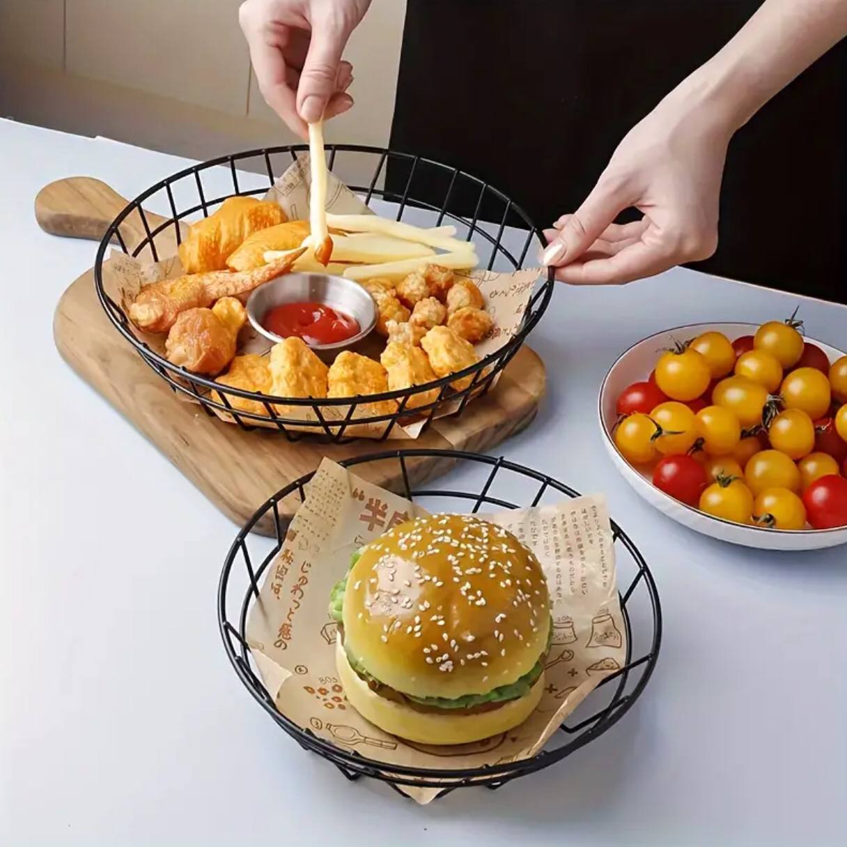Fries Basket,french fries strainer