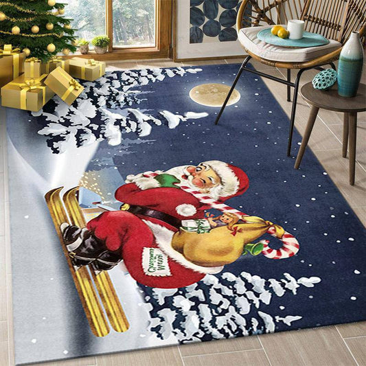 Merry Christmas Doormat 
Decorative Xmas Holiday Front Door Mat 
Size: 50x80cm