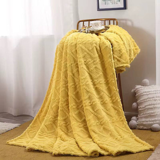 Solid Color Flannel Blanket