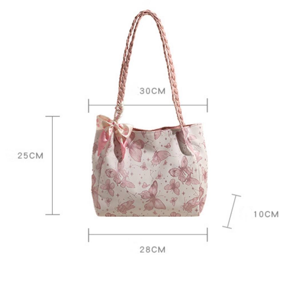 BEAUTIFUL BUTTERFLY SHOULDER TOTE BAG