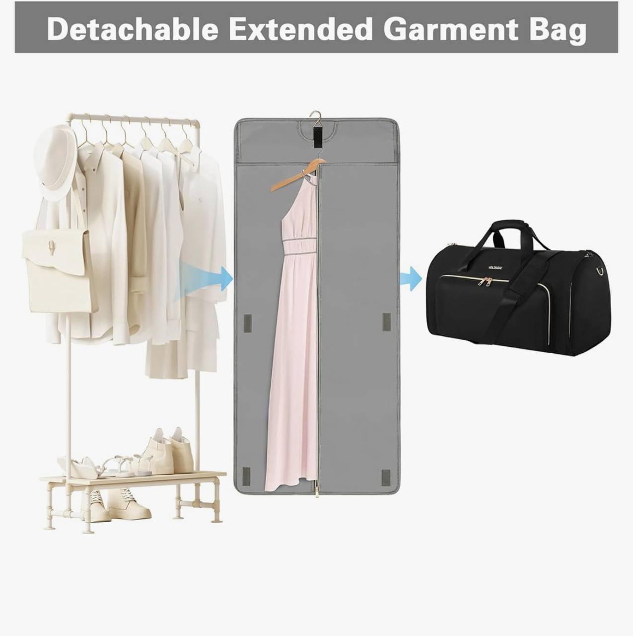 Large convertible travel bag