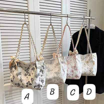 BEAUTIFUL BUTTERFLY SHOULDER TOTE BAG