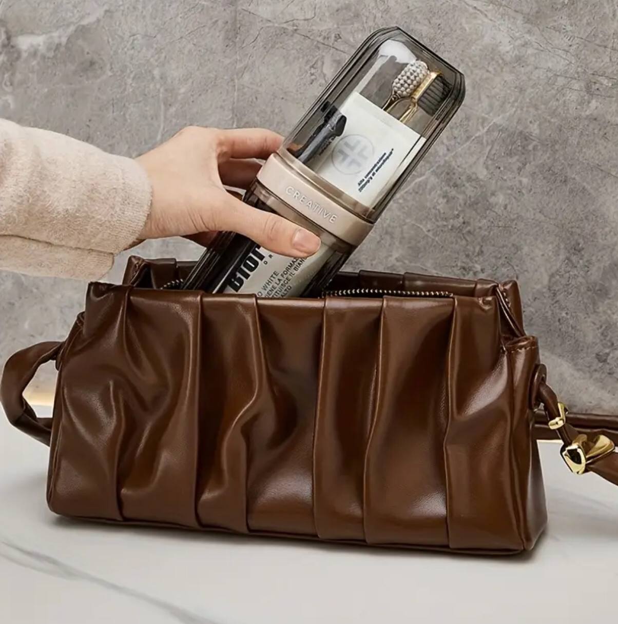 Creative Portable Toothbrush holder, ToothPaste Holder