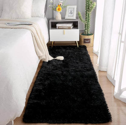 Bedside fluffy carpets