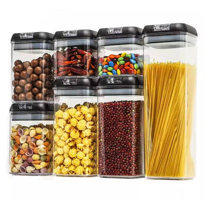 Acrylic 7pcs set food containers