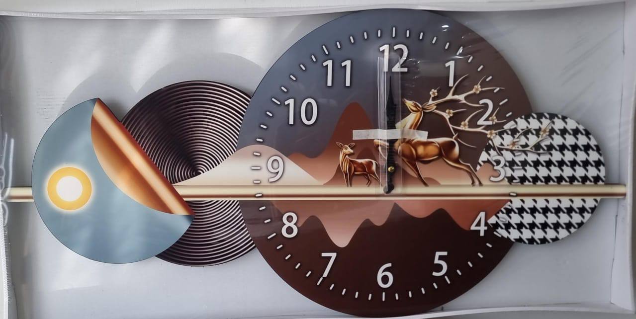 80x40cm Decor wall clock
