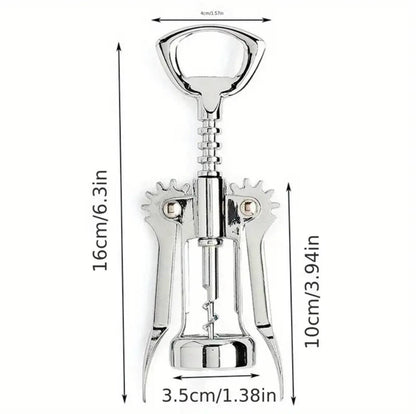 Stainless steel Corkscrew wine opener