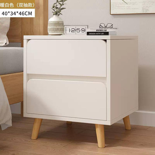 Modern wooden bedside cabinet