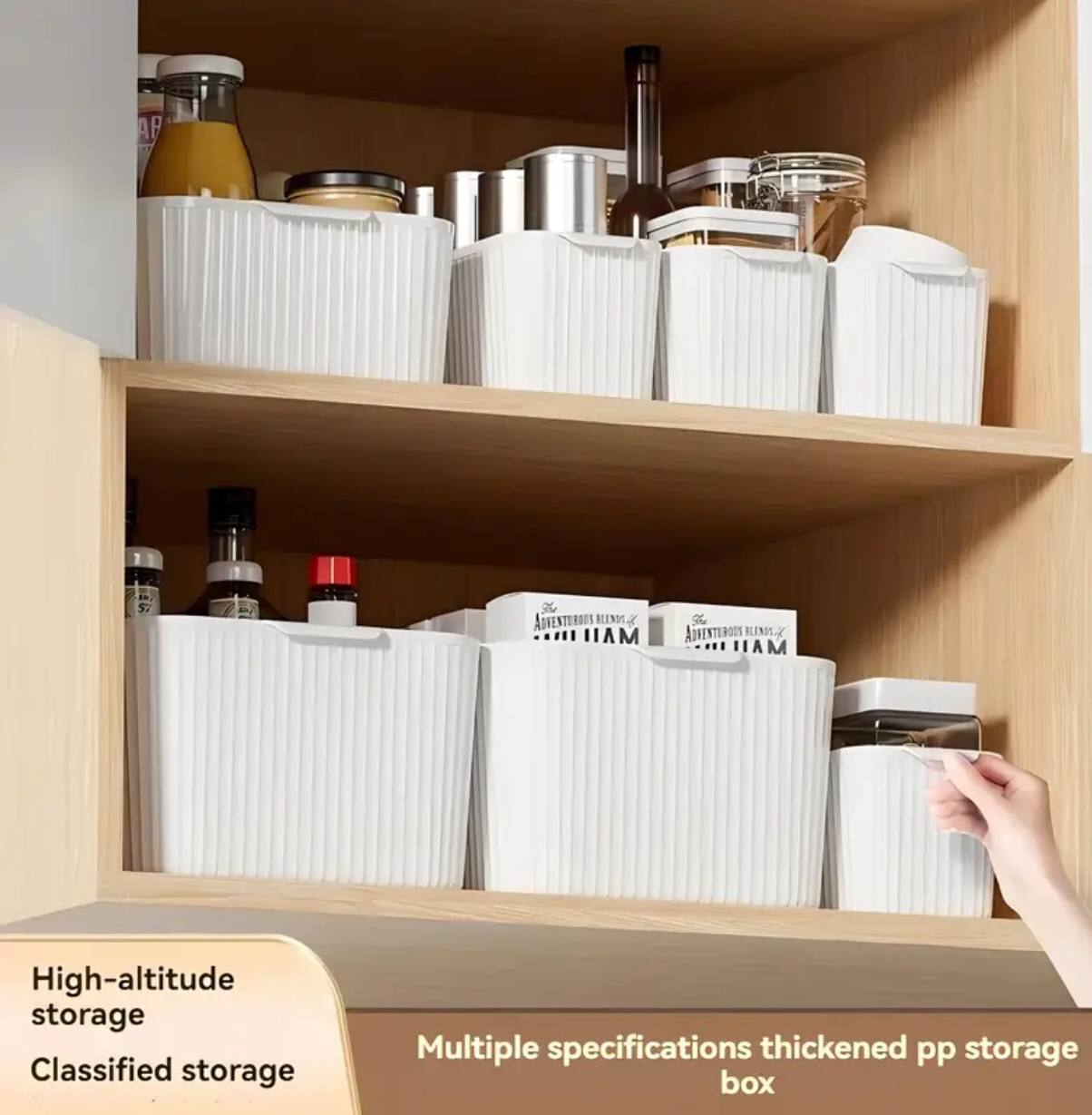 3 pcs set multipurpose storage boxes