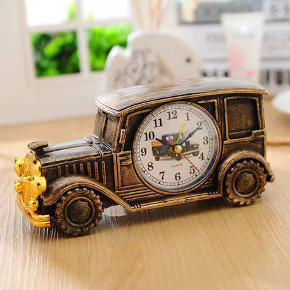 Retro vintage car alarm clock
