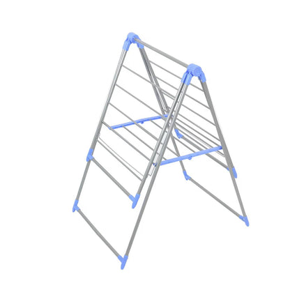 Portable stainless steel clothes hanger