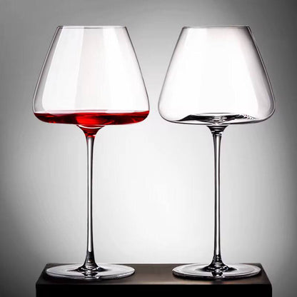 2pc Large Capacity  Crystal Wine Glass.