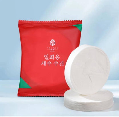 Cotton Compressed Bath Towel