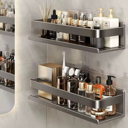Wall mounted bathroom storage / spice storage rack