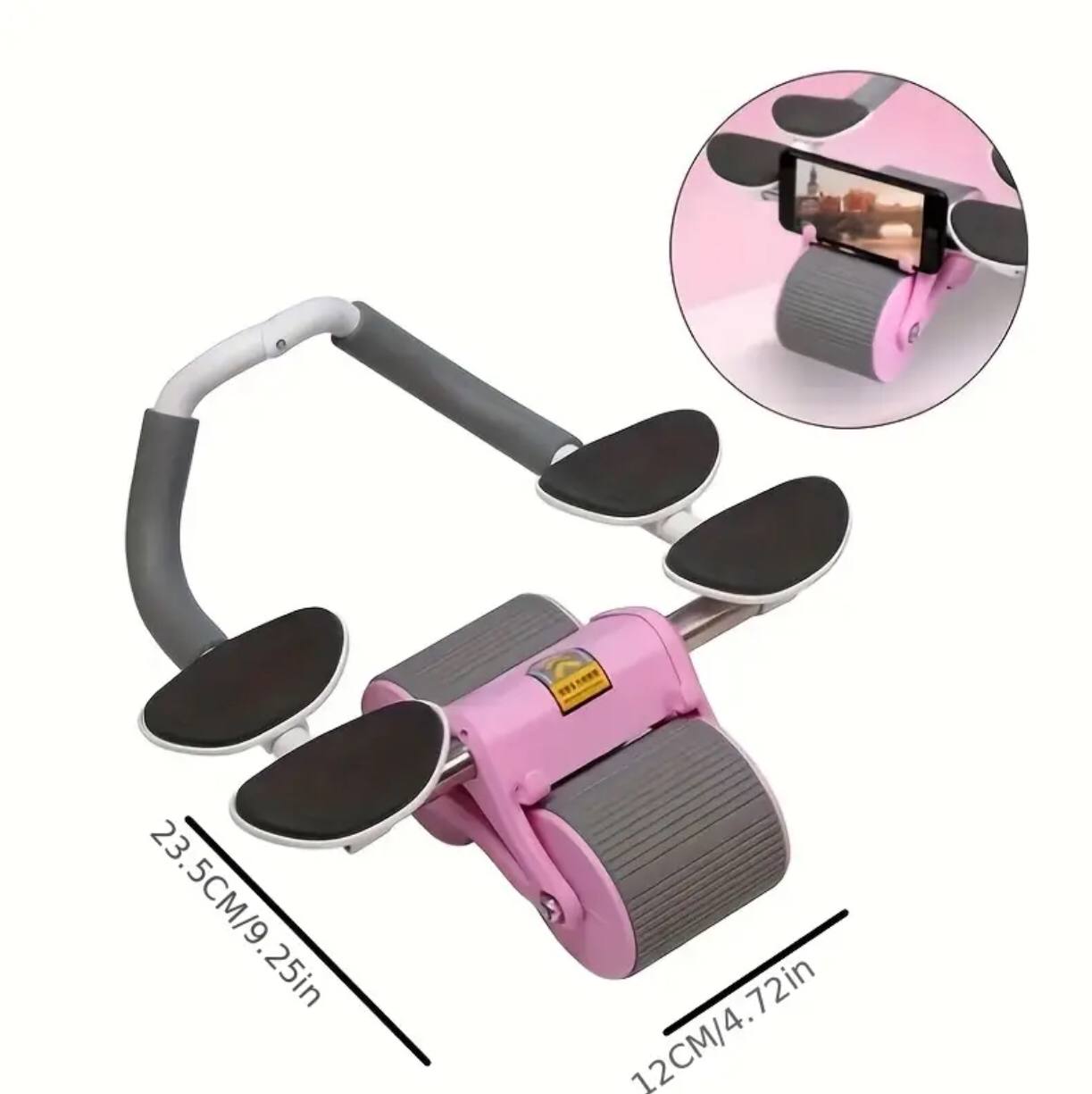 4 elbow pad automatic rebound healthy abdominal wheel