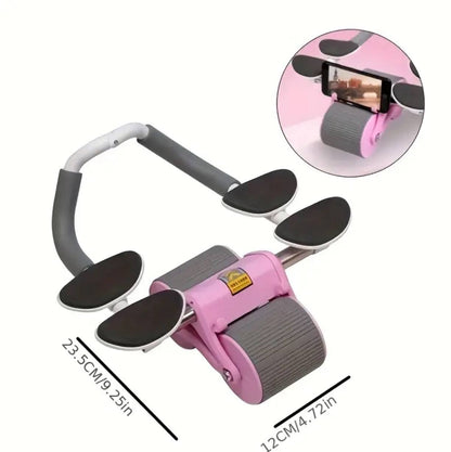 4 elbow pad automatic rebound healthy abdominal wheel