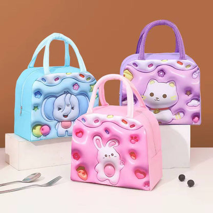 Lovely kids insulated lunch box bags available