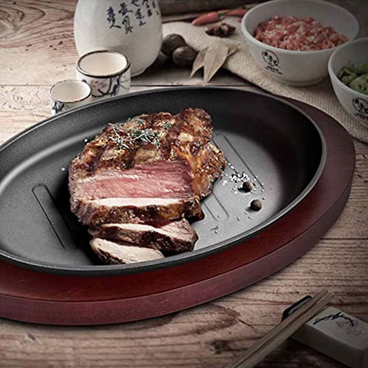 Sizzling plate