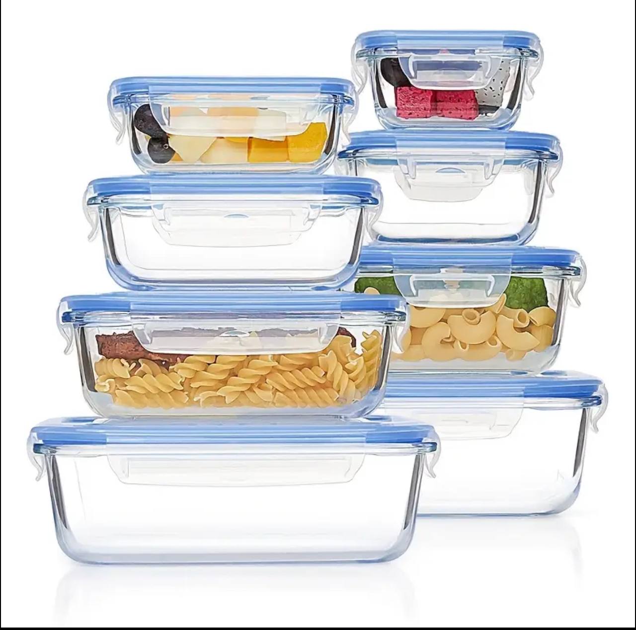 Food grade glass lunch box
