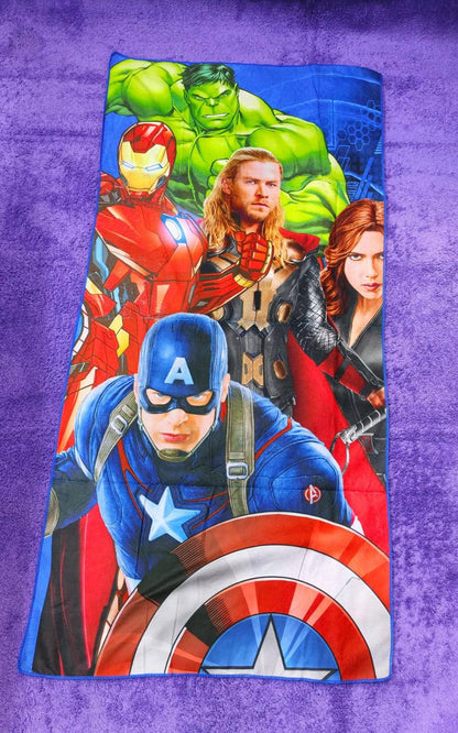 Cartoon themed towels