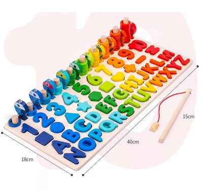 Montessori Educational wooden kids toy