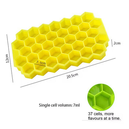 37 grid silicon ice cube maker