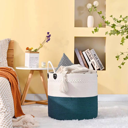 Cotton Rope Basket.