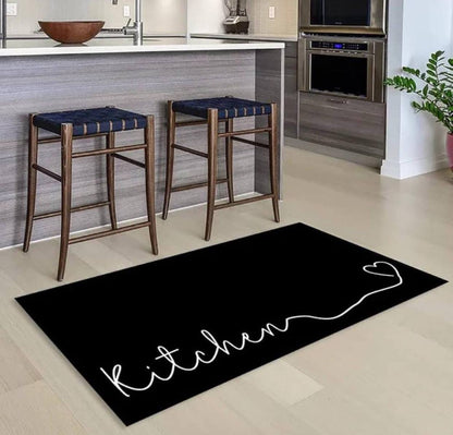 Kitchen Rug Personalized Name Floor Mat