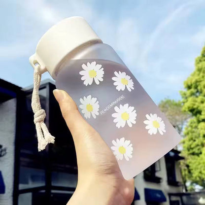 Cute transparent water bottles