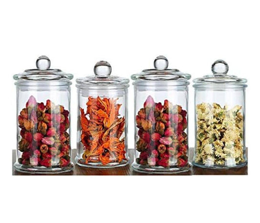 Premium cylindrical Glass Storage Jars 5000ml