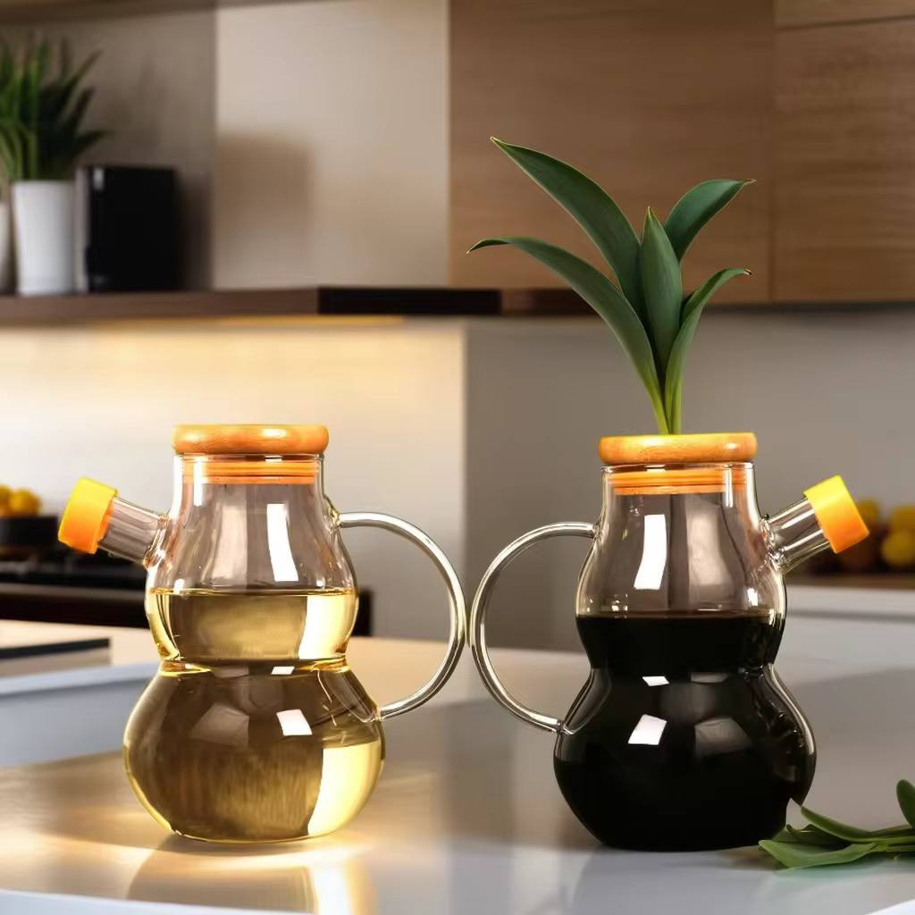 400ml Creative glass oil / vinegar jar