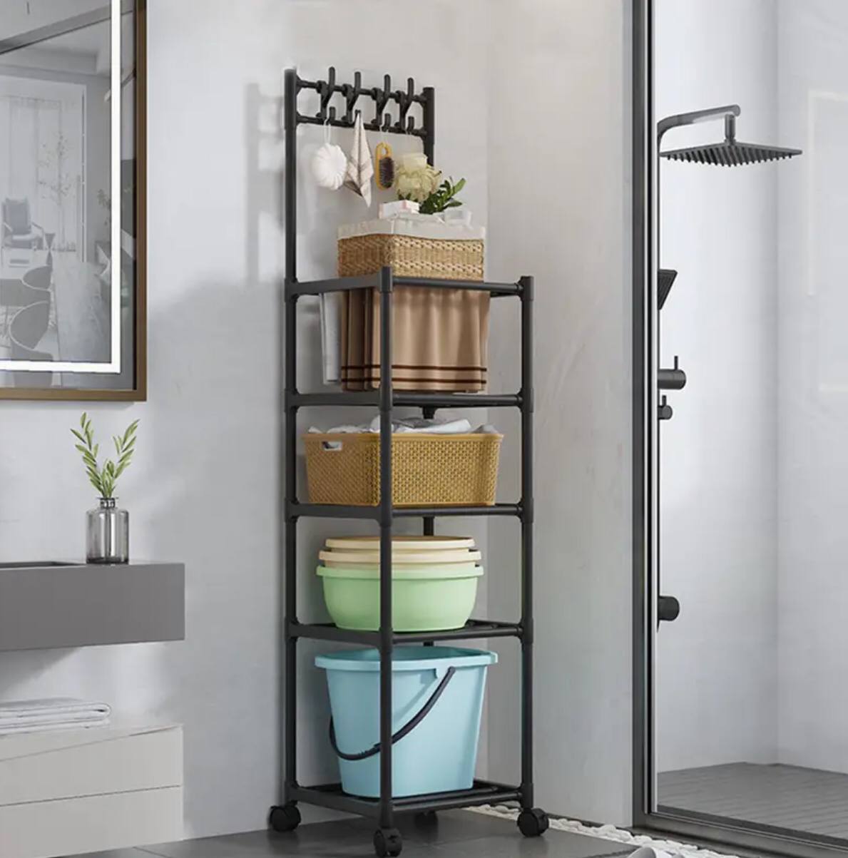 5 layers multipurpose storage rack