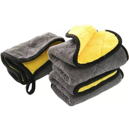 High density-thick two sided surface towels