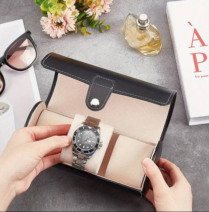 3 Slot watch storage case.