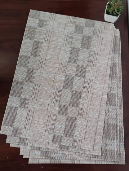 Woven PVC TABLE  MATs