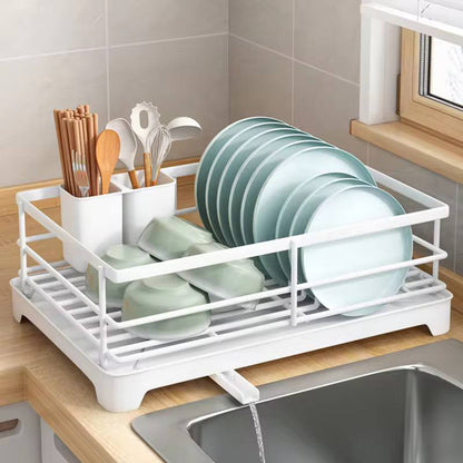 All in 1 over sink kitchen rack dish drainer