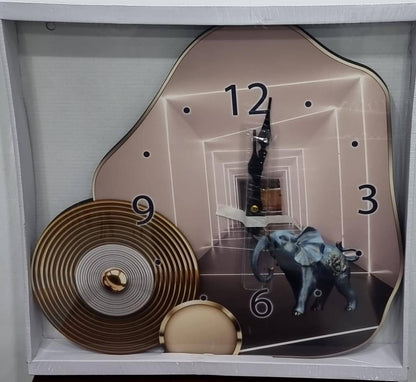 42x42cm Elegant style wall mounted decor wall clock