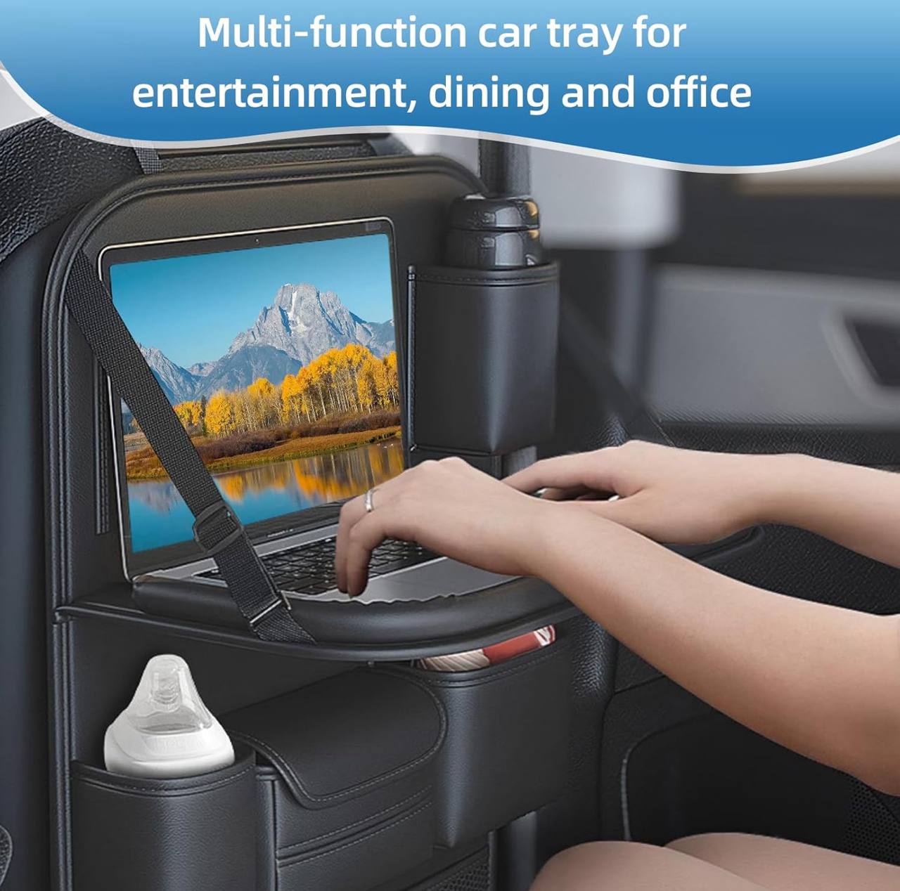 All in one Multi-Functional  car seat Back Organizer