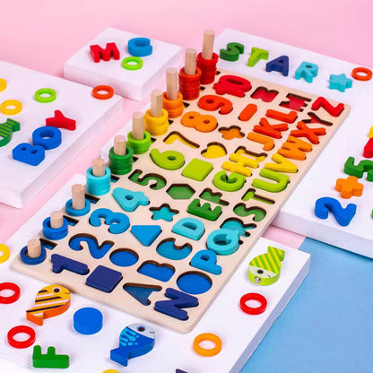 Montessori Educational wooden kids toy
