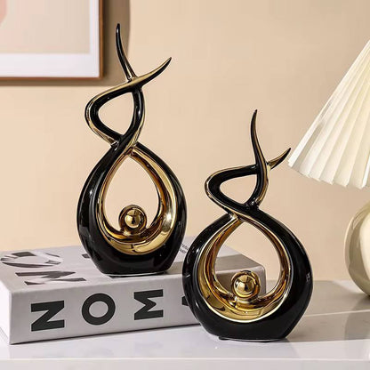 Ceramic decors pairs