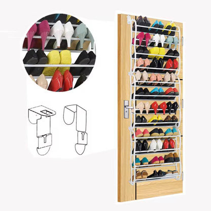 36 pairs behind the door shoe rack