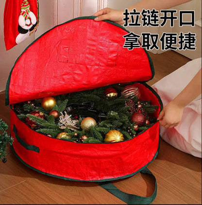 CHRISTMAS WREATH/GARLANDS STORAGE BAG