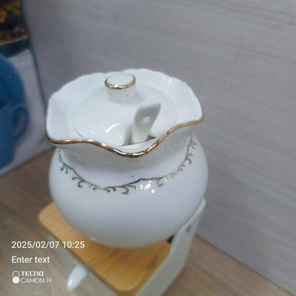 Ceramic sugar dish