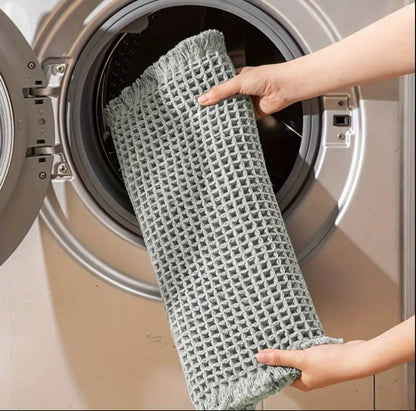 Minimalist Waffle Bathroom Door Mat
